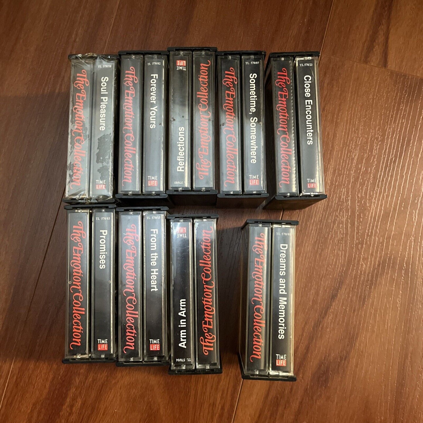 Time Life - The Emotional Collection (Cassette Tape, 1992, 18 Tapes) TL570