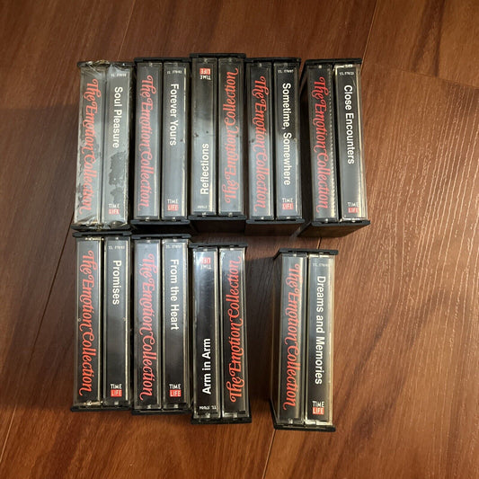 Time Life - The Emotional Collection (Cassette Tape, 1992, 18 Tapes) TL570