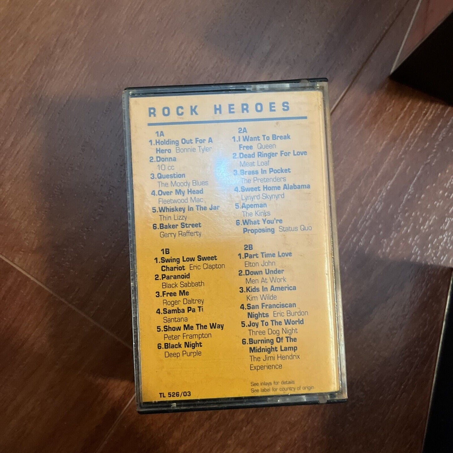 Time Life - The Rock Collection - 20 Cassette Tapes 1991