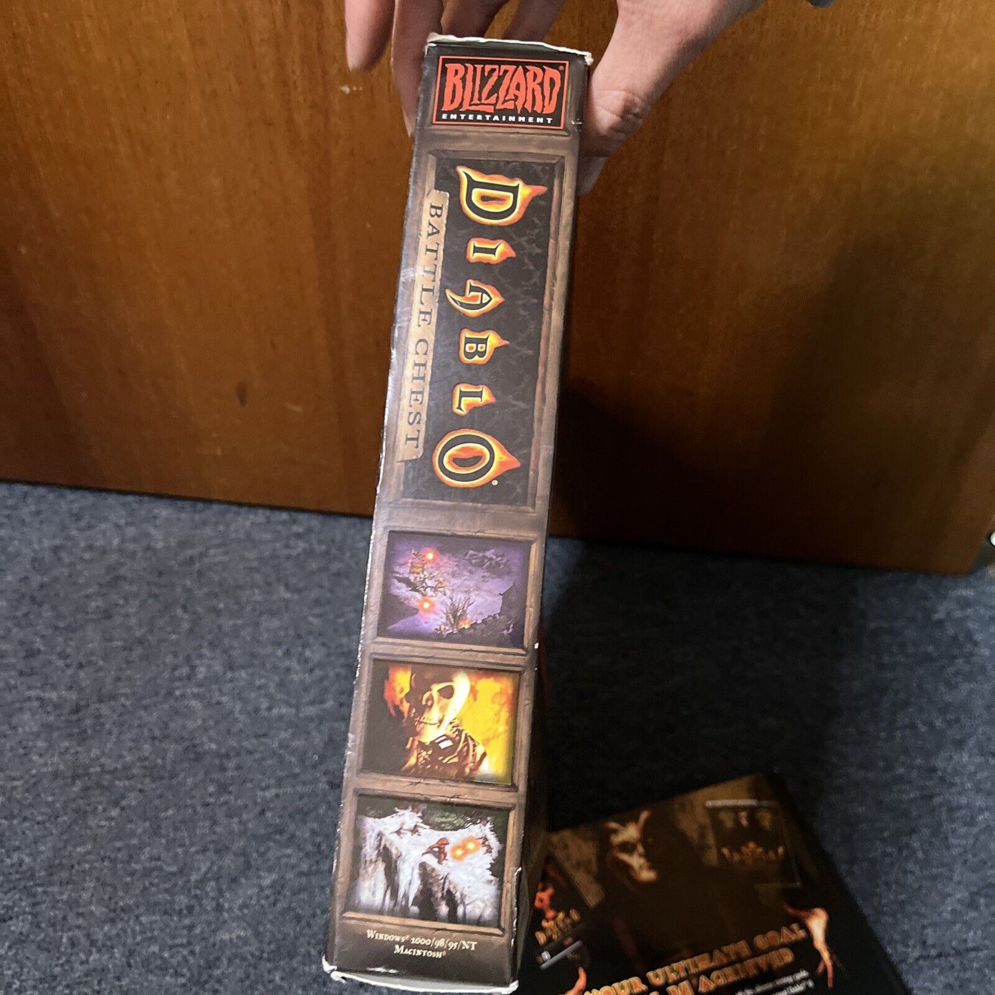 Diablo II Battle Chest Manual Strategy Guide Box *No Game Disc*