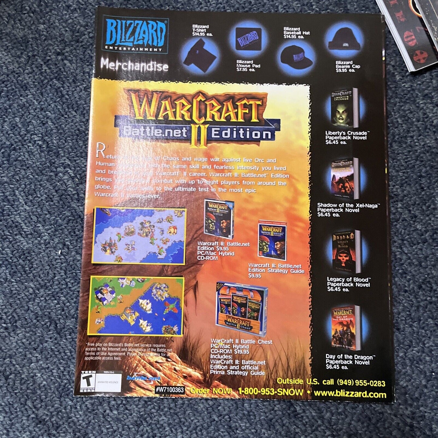 Diablo II Battle Chest Manual Strategy Guide Box *No Game Disc*