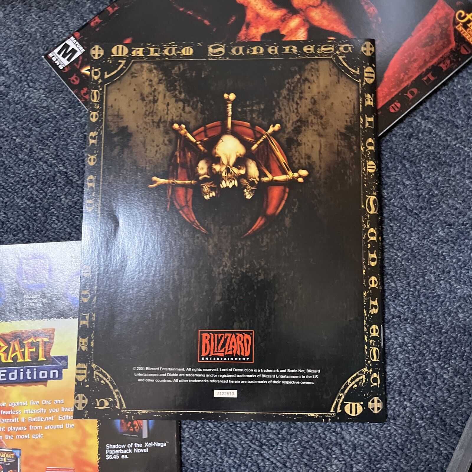Diablo II Battle Chest Manual Strategy Guide Box *No Game Disc