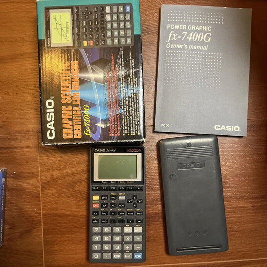 Casio Fx-7400G Graphic Scientific Calculator *Not Working - For Parts Or Repair*