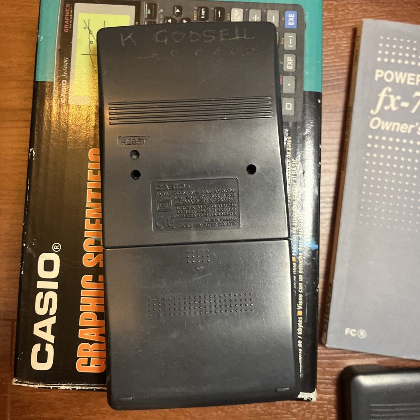 Casio Fx-7400G Graphic Scientific Calculator *Not Working - For Parts Or Repair*