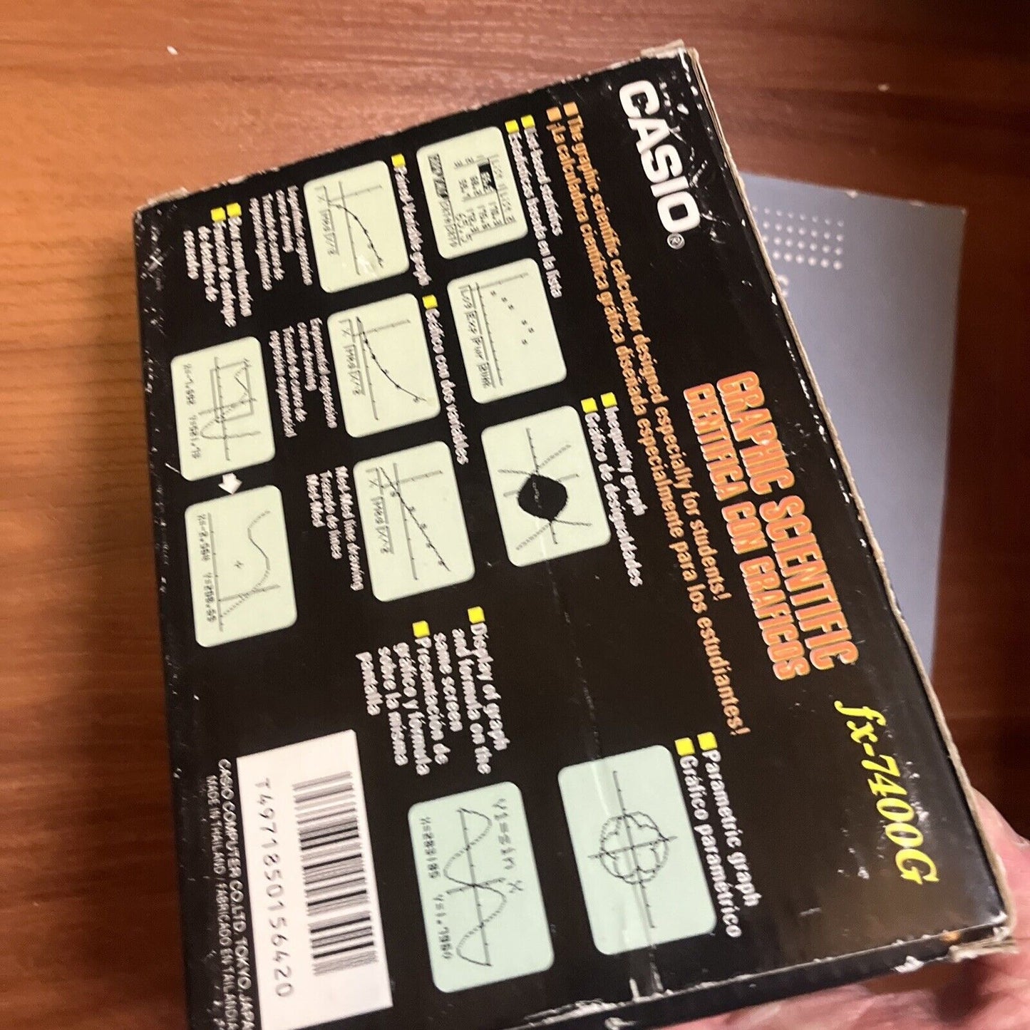 Casio Fx-7400G Graphic Scientific Calculator *Not Working - For Parts Or Repair*