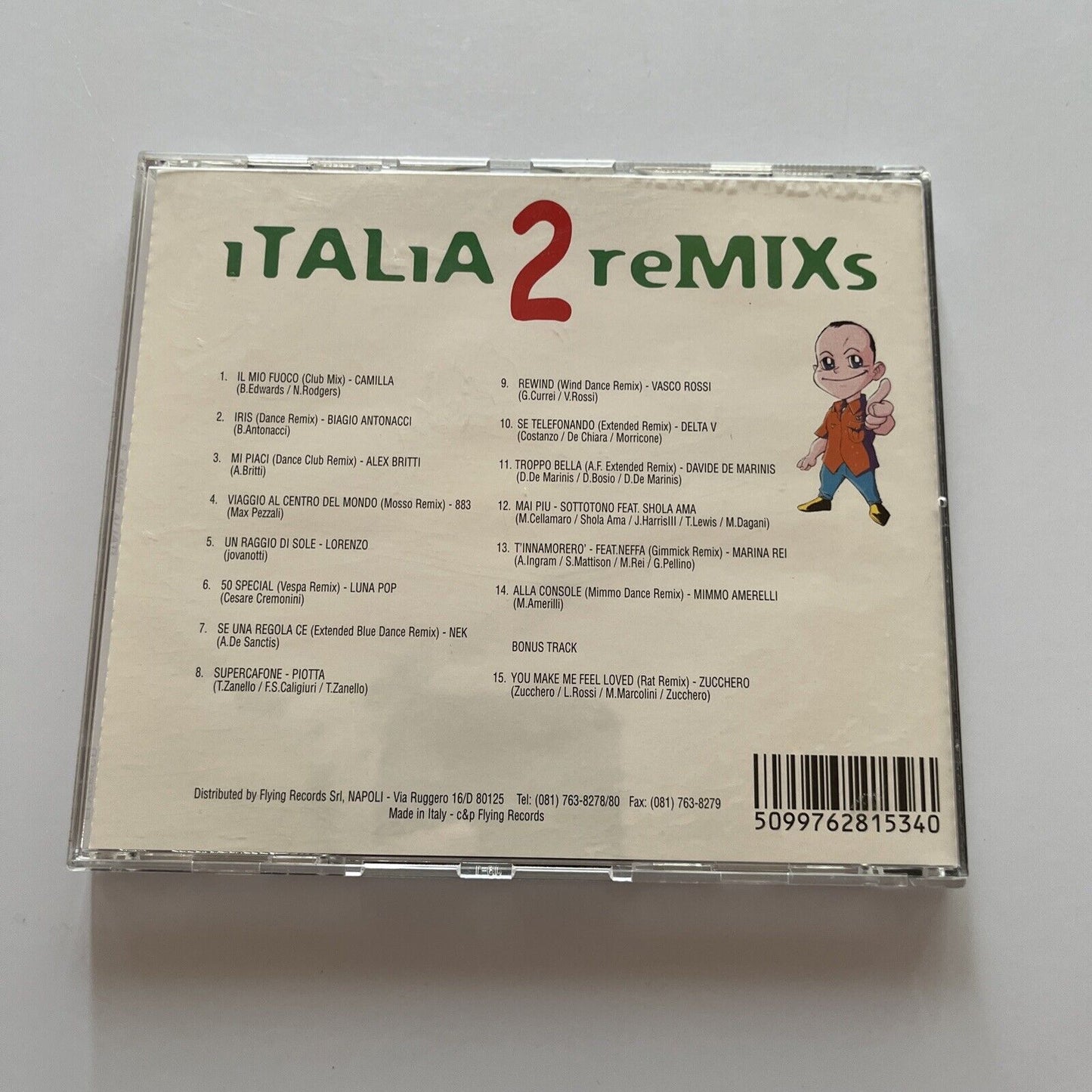 Italia 2 Remixs (CD)