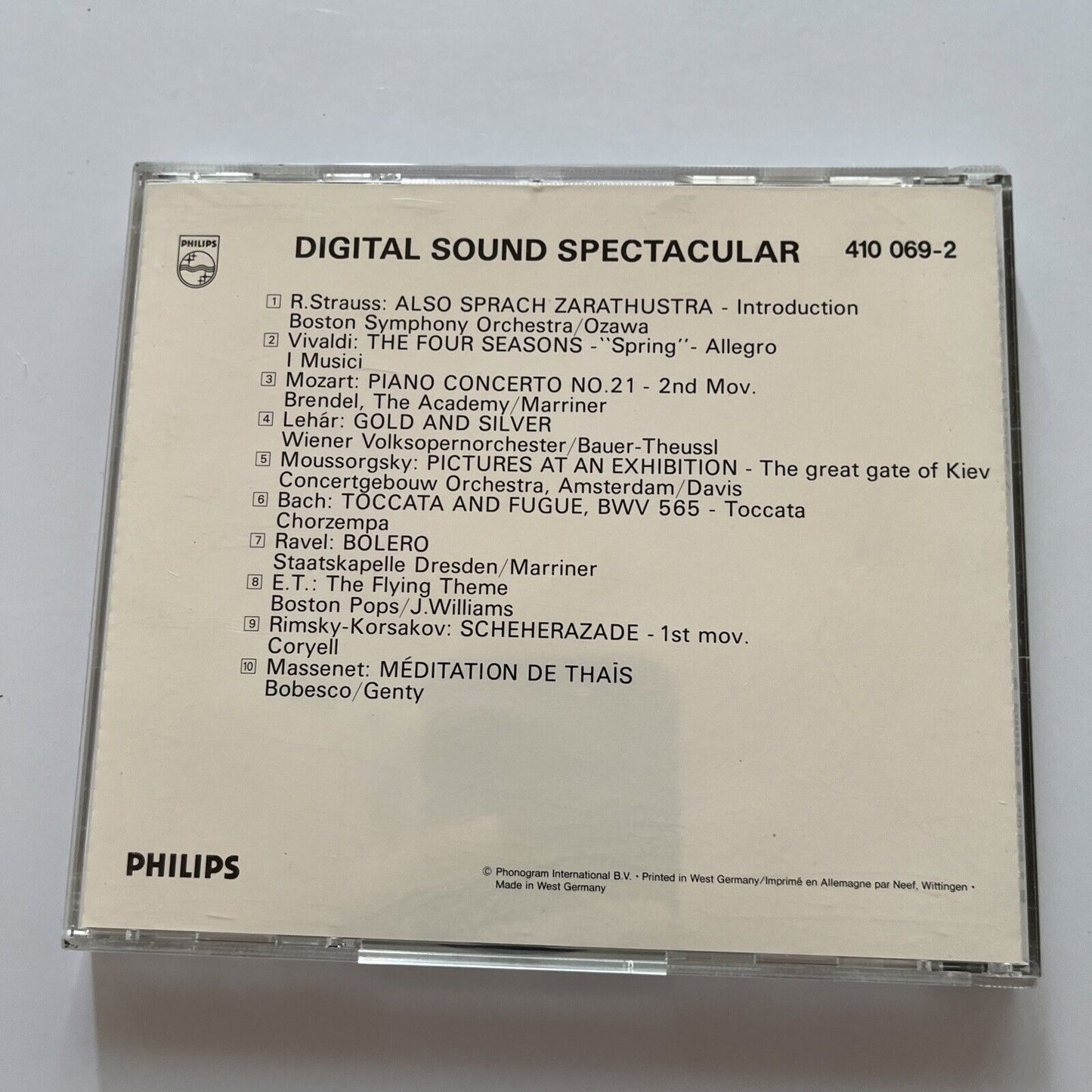 Philips - Digital Sound Spectacular (CD, 1982) 410 069-2