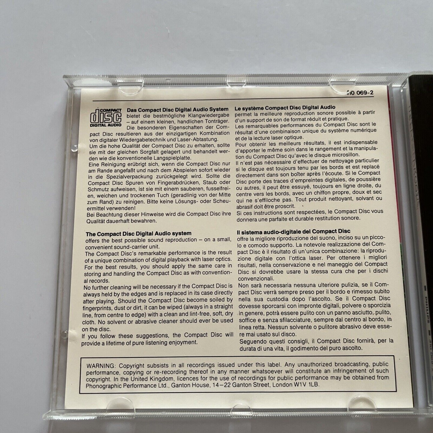 Philips - Digital Sound Spectacular (CD, 1982) 410 069-2