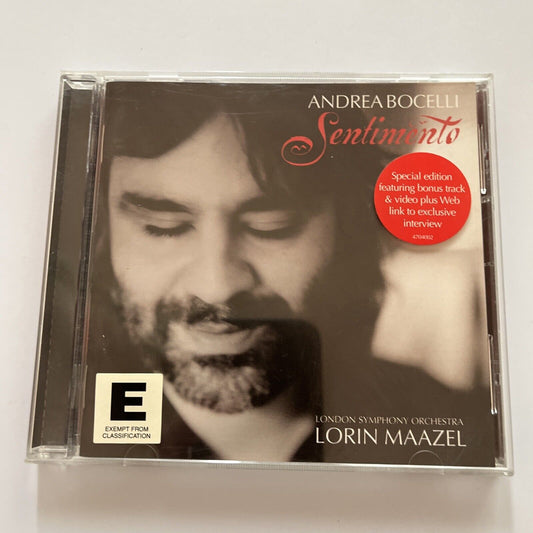 Andrea Bocelli - Sentimento - Special Edition (CD, 2002)