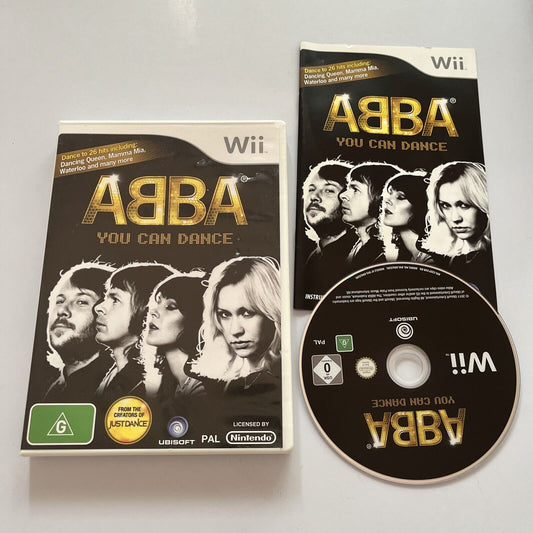 ABBA - You Can Dance Nintendo Wii Includes Manual PAL