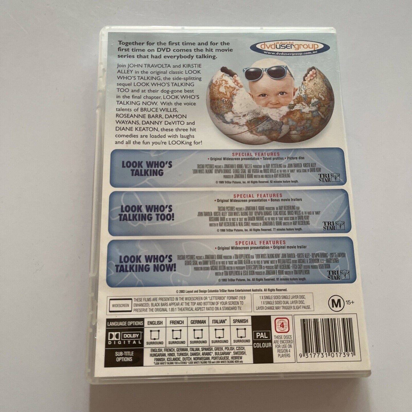 Look Who's Talking - The Ultimate Collector's Edition (DVD, 1989) Region 4