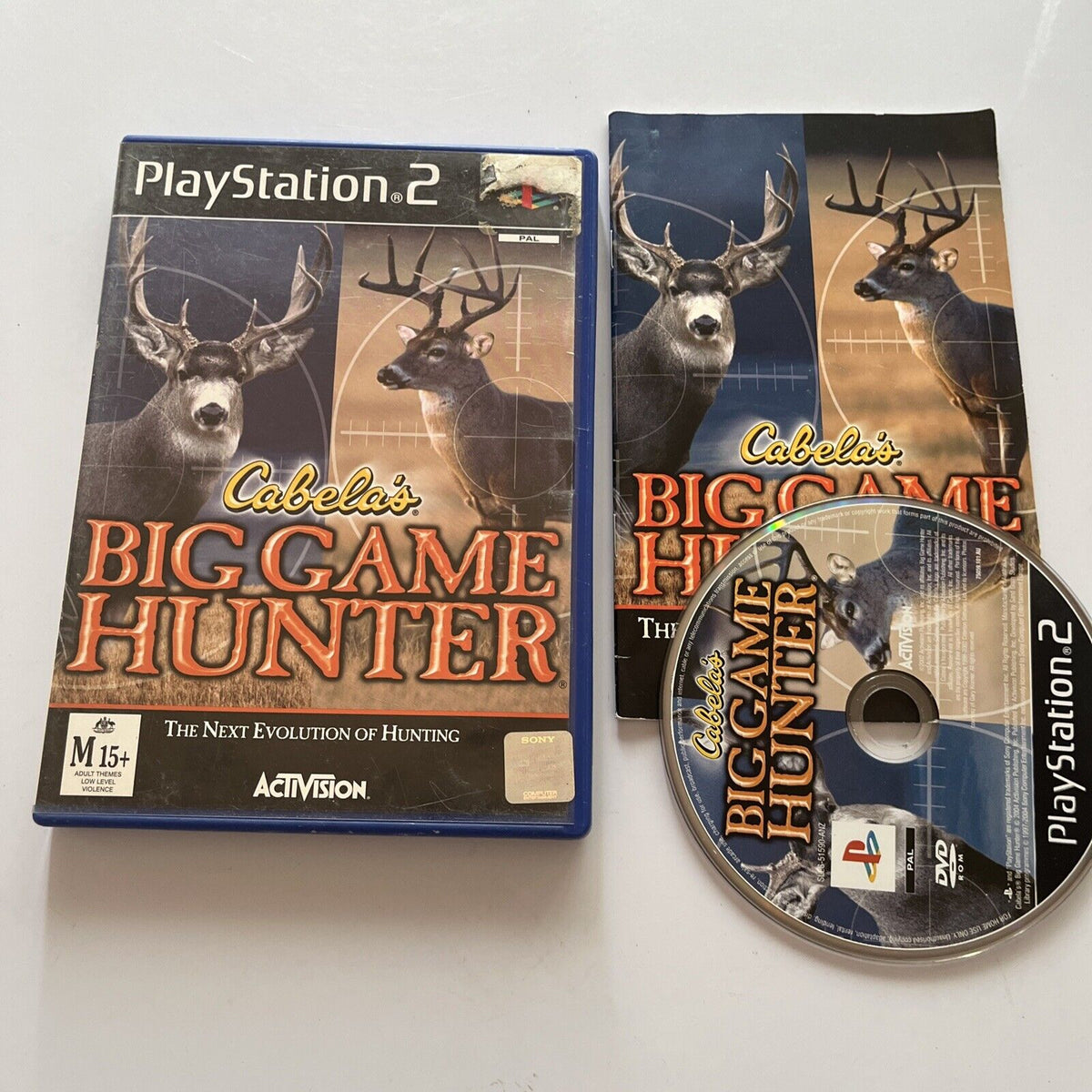 Ps2 Hunting Controller Cabela's Big Game Hunter Sony PlayStation 2 PS2 Complete With Manual P ...