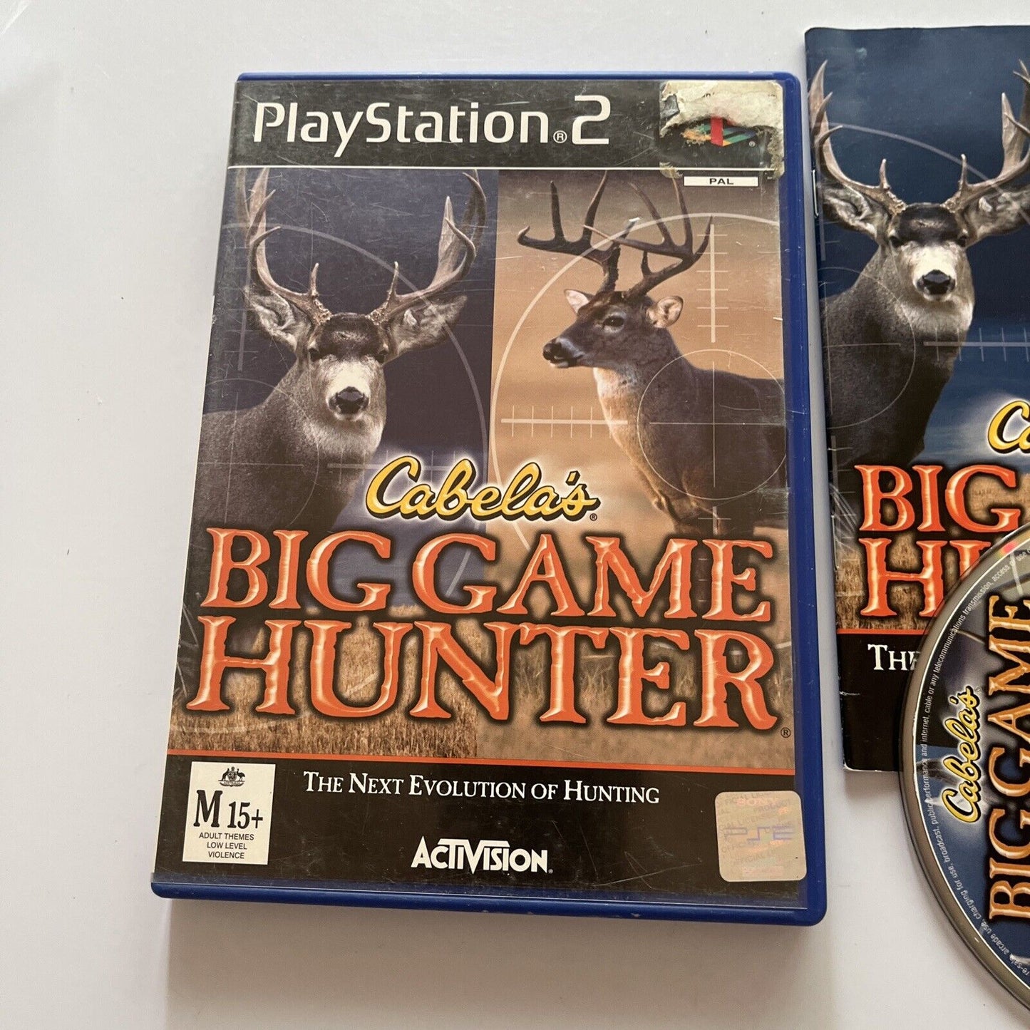 Cabela's Big Game Hunter Sony PlayStation 2 PS2 Complete With Manual PAL