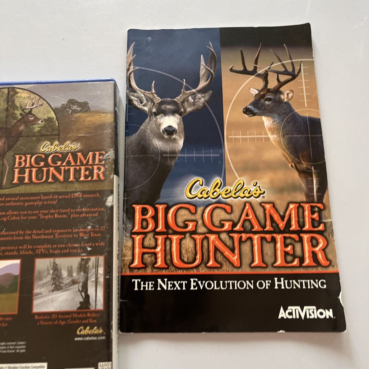 Cabela's Big Game Hunter Sony PlayStation 2 PS2 Complete With Manual PAL