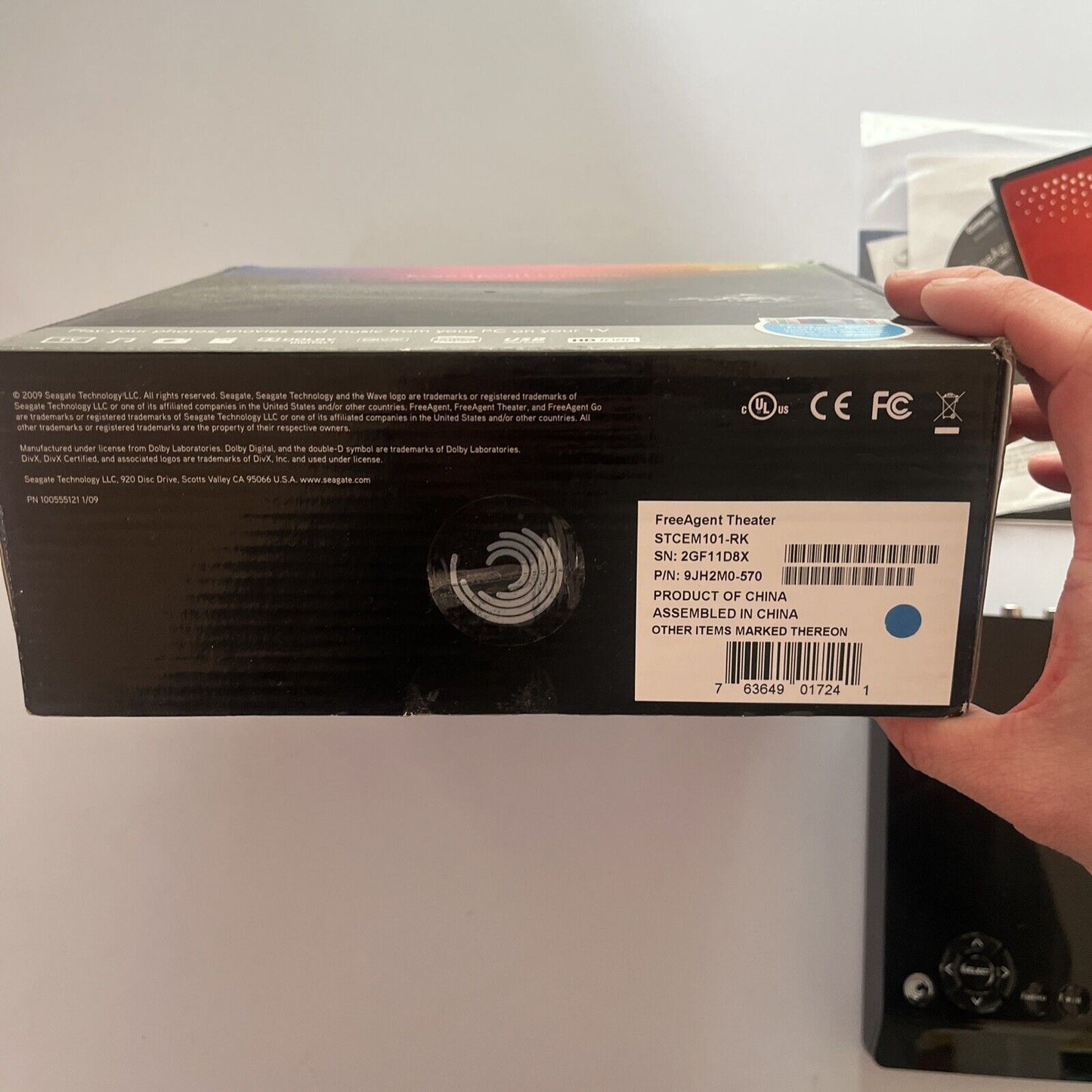 Seagate FreeAgent Theater Media Player STCEM101-RK *Never Used*
