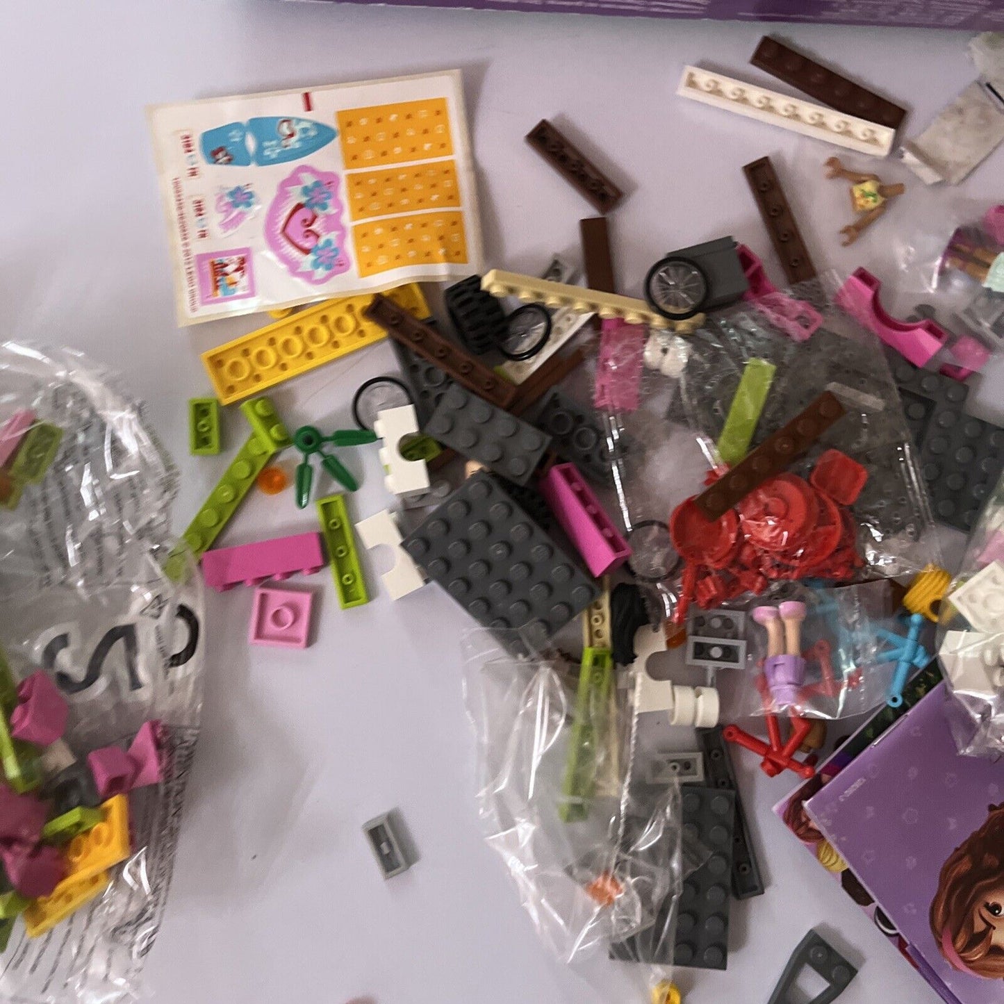 Lego Friends Adventure Camper Set 3184 *Uncounted Incomplete Set*