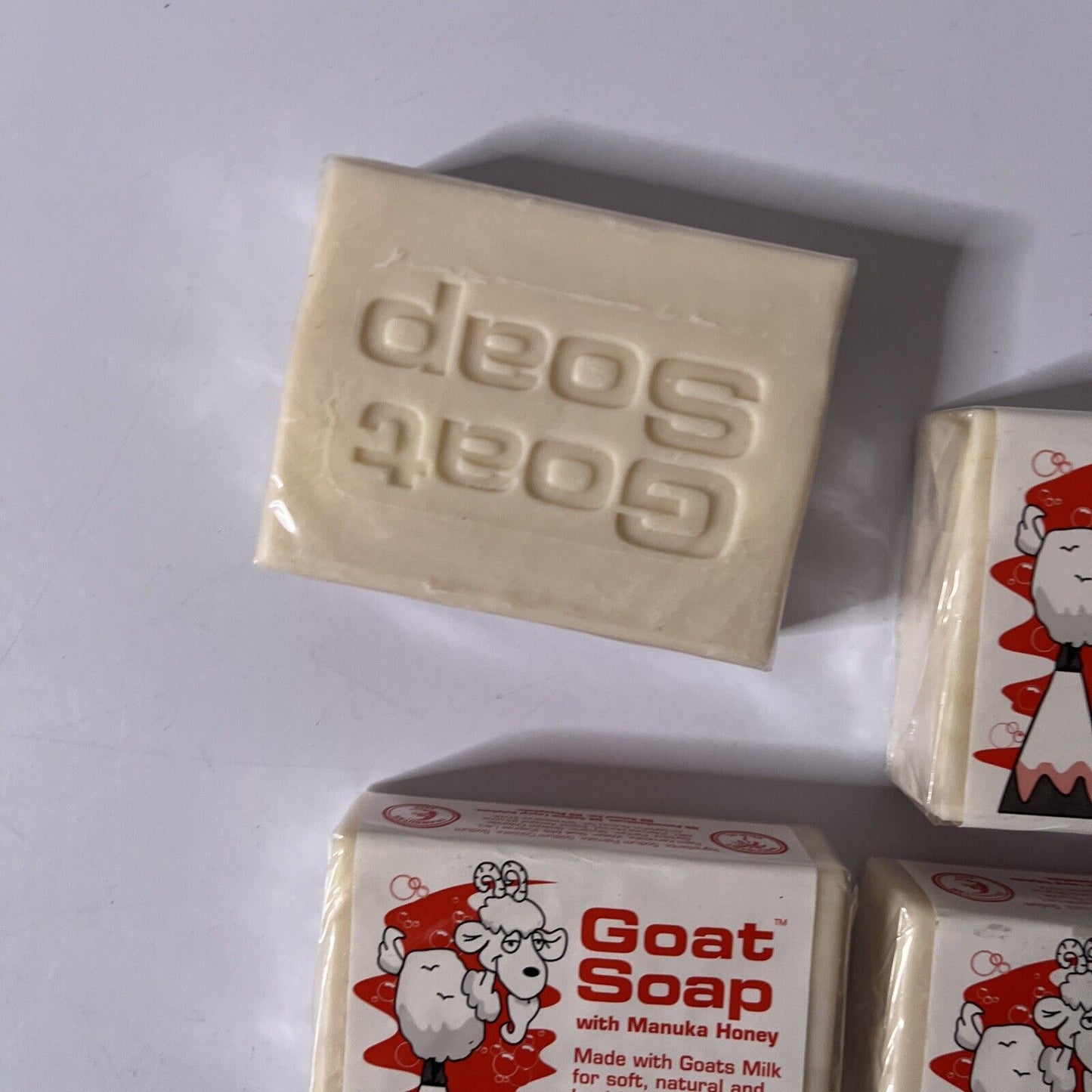 4x *New Sealed* Goat Soap With Manuka Honey 100g 3.5oz Made In Australia