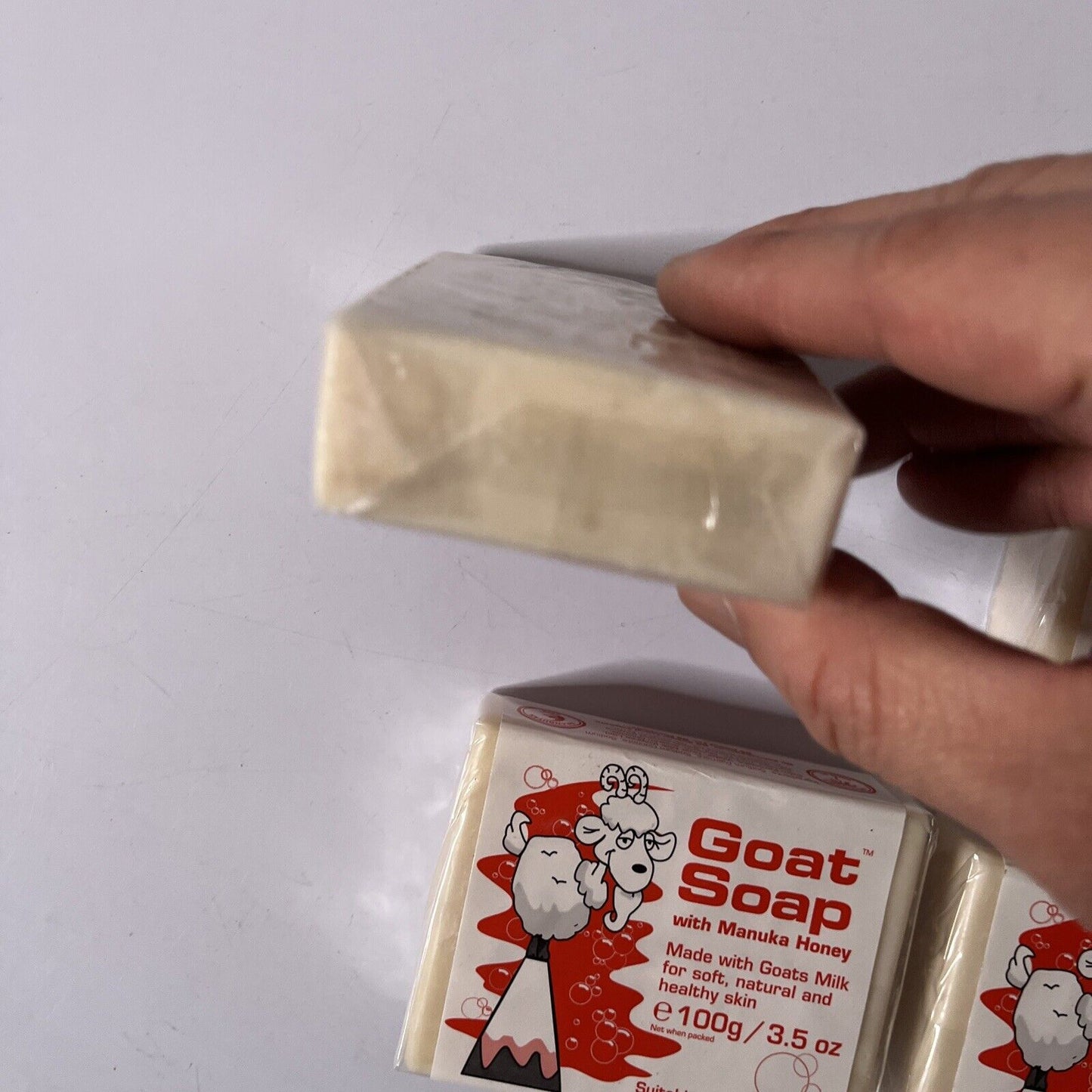 4x *New Sealed* Goat Soap With Manuka Honey 100g 3.5oz Made In Australia