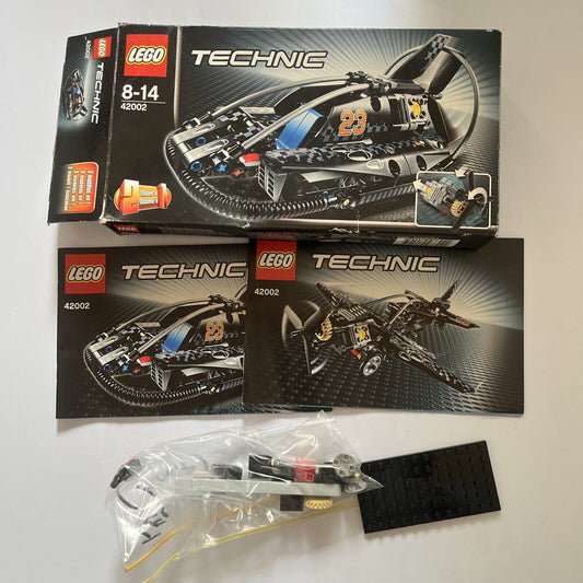 LEGO TECHNIC: Hovercraft (42002) *Box & Manual Only - No Lego Pieces*