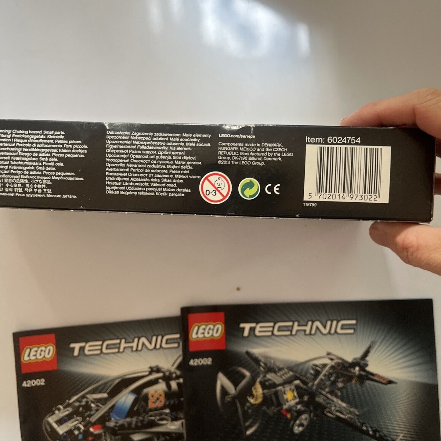 LEGO TECHNIC: Hovercraft (42002) *Box & Manual Only - No Lego Pieces*