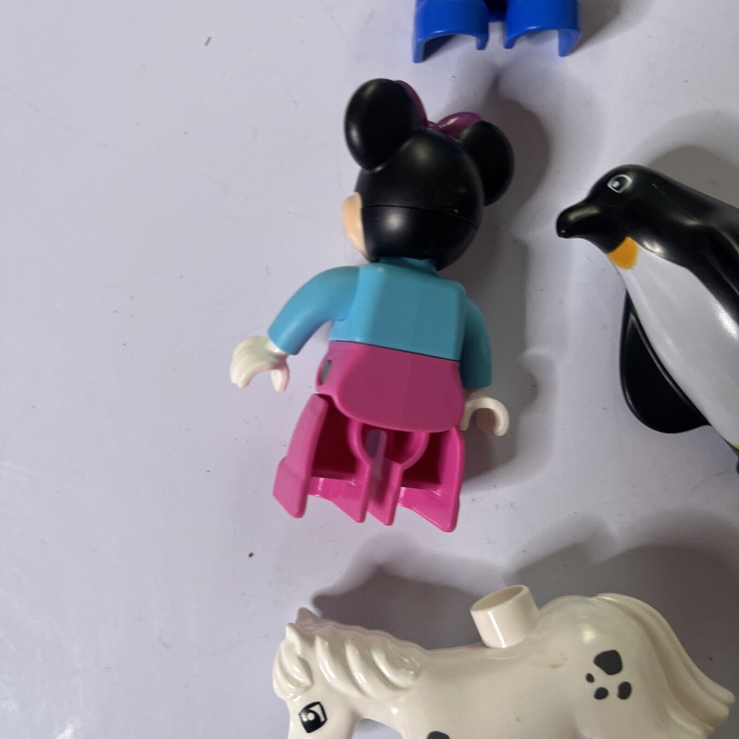 Lego Duplo 16x Characters Mimi Mouse, Ariel Mermaid, Goat, Pony, Penguin