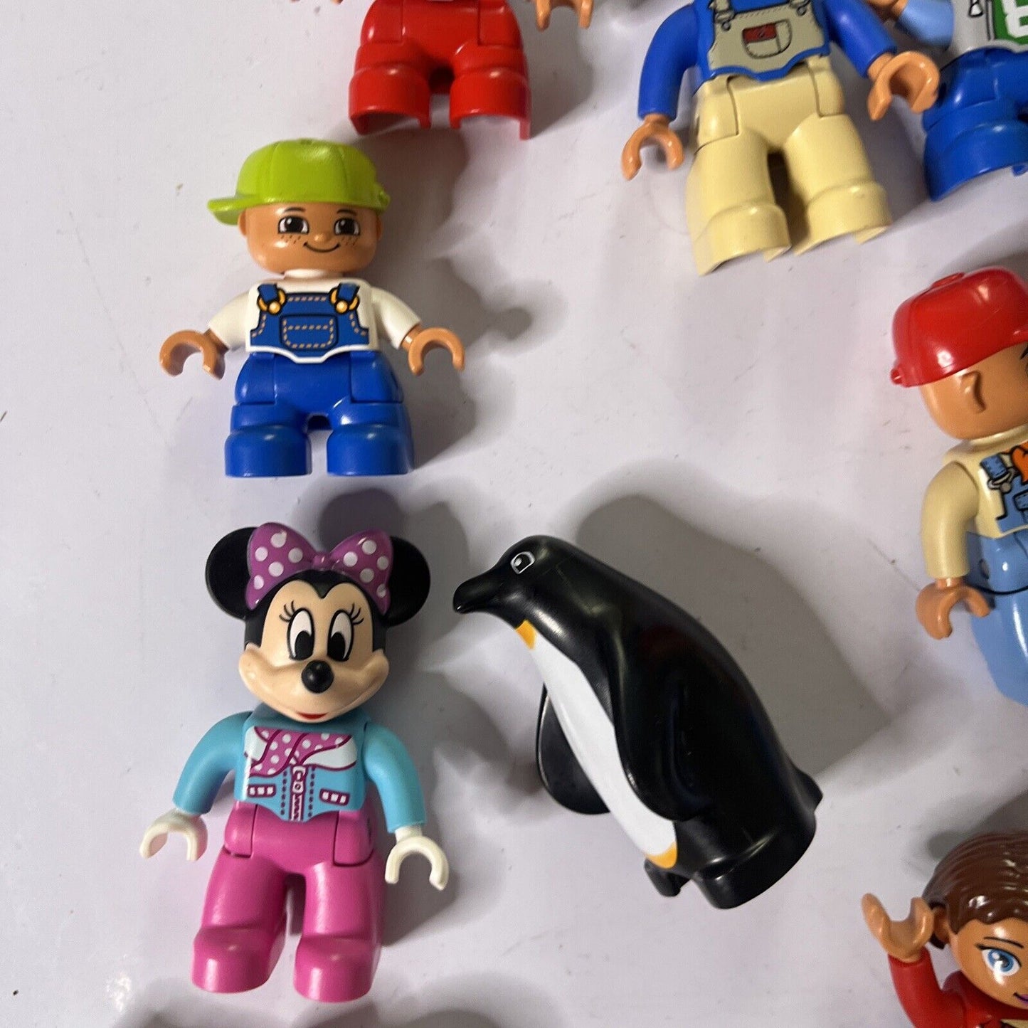 Lego Duplo 16x Characters Mimi Mouse, Ariel Mermaid, Goat, Pony, Penguin