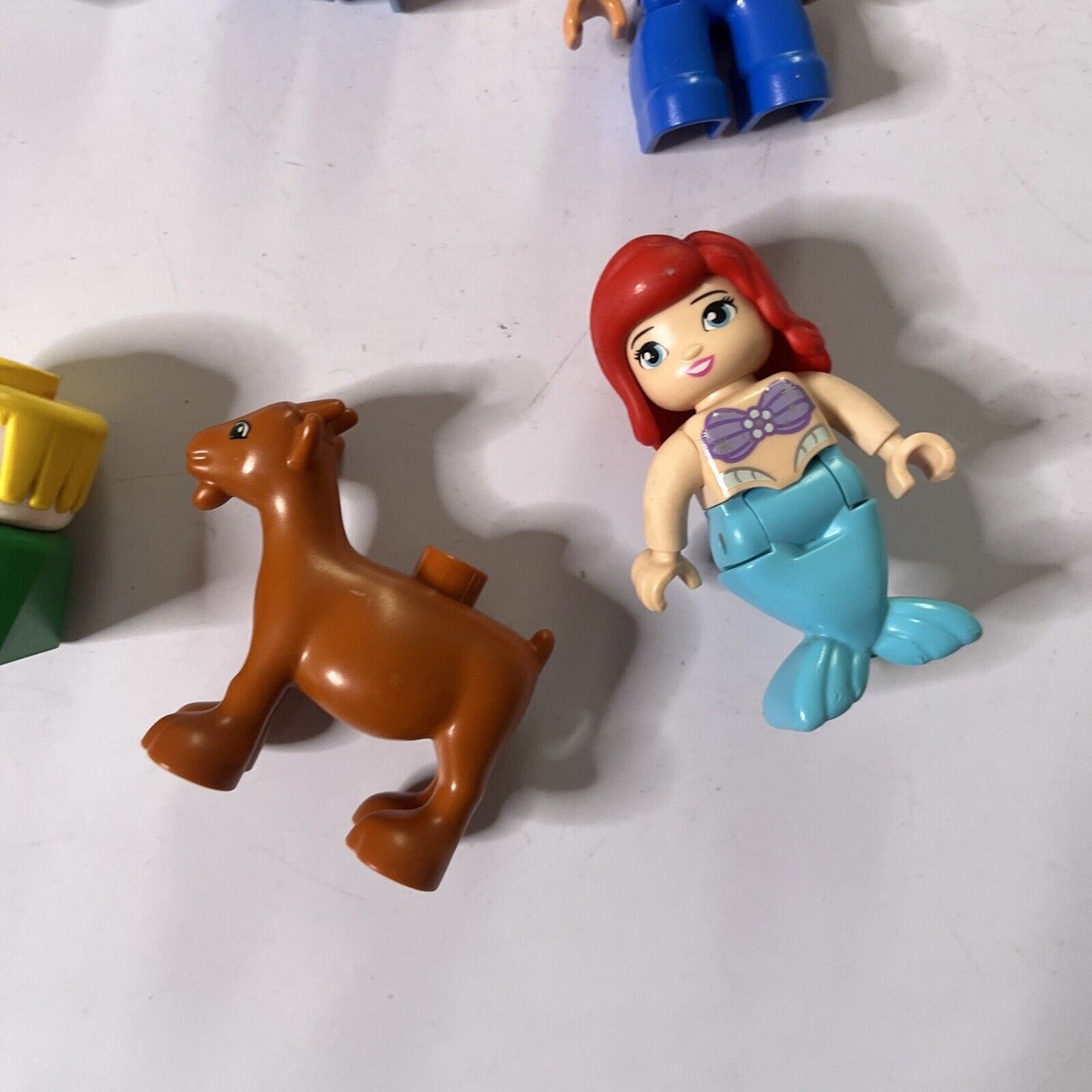 Lego Duplo 16x Characters Mimi Mouse, Ariel Mermaid, Goat, Pony, Penguin