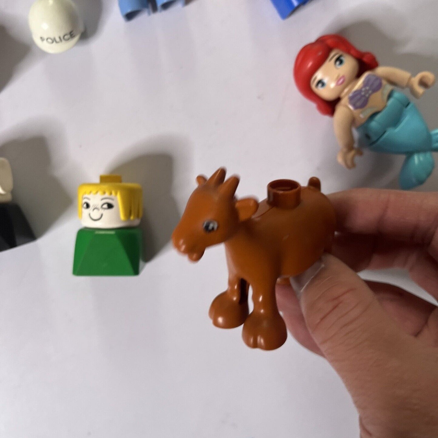 Lego Duplo 16x Characters Mimi Mouse, Ariel Mermaid, Goat, Pony, Penguin