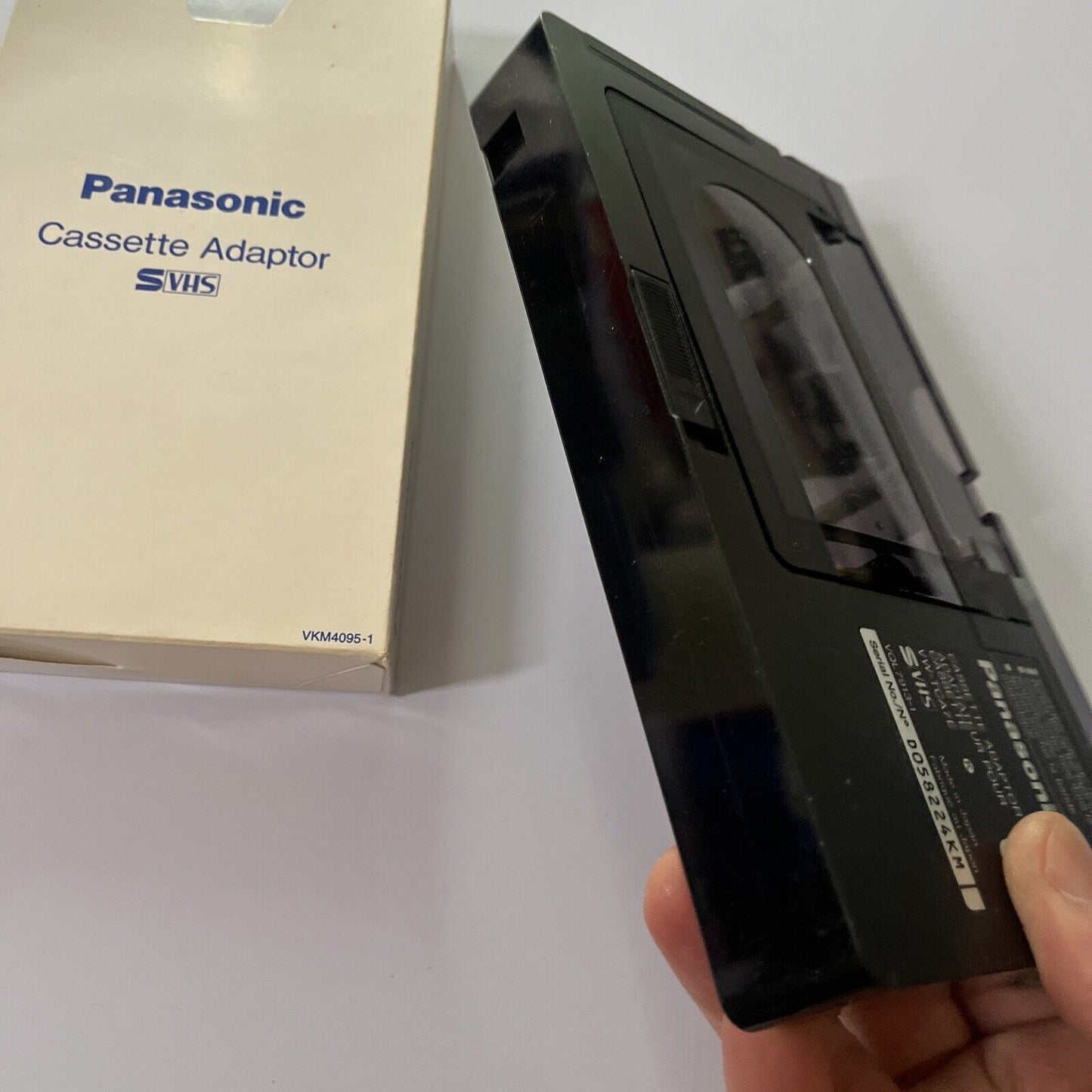 Panasonic Cassette Adaptor SVHC VW-TCA7E - Play SVHC on your VCR VHS