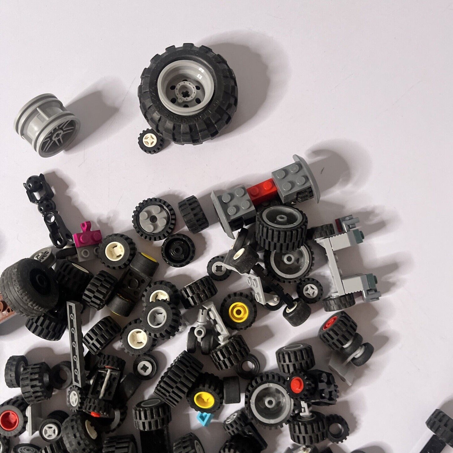 Genuine Official Authentic Lego 370g Bulk Lot Wheels