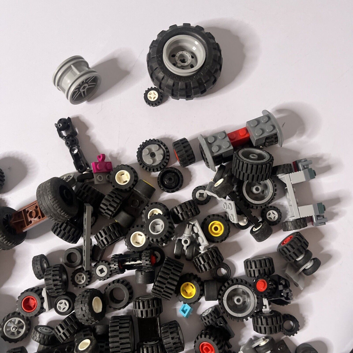 Genuine Official Authentic Lego 370g Bulk Lot Wheels