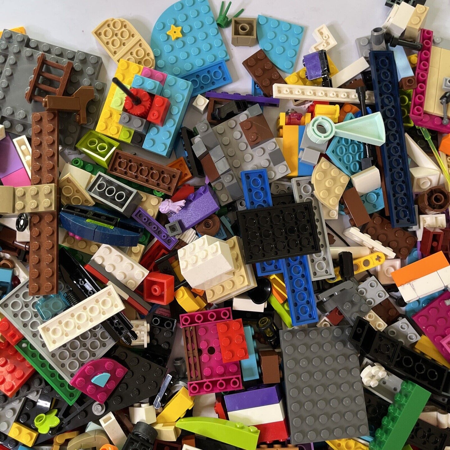 Genuine Official Authentic Lego 1.8kg Bulk Lot Bundle Friends Brick Parts