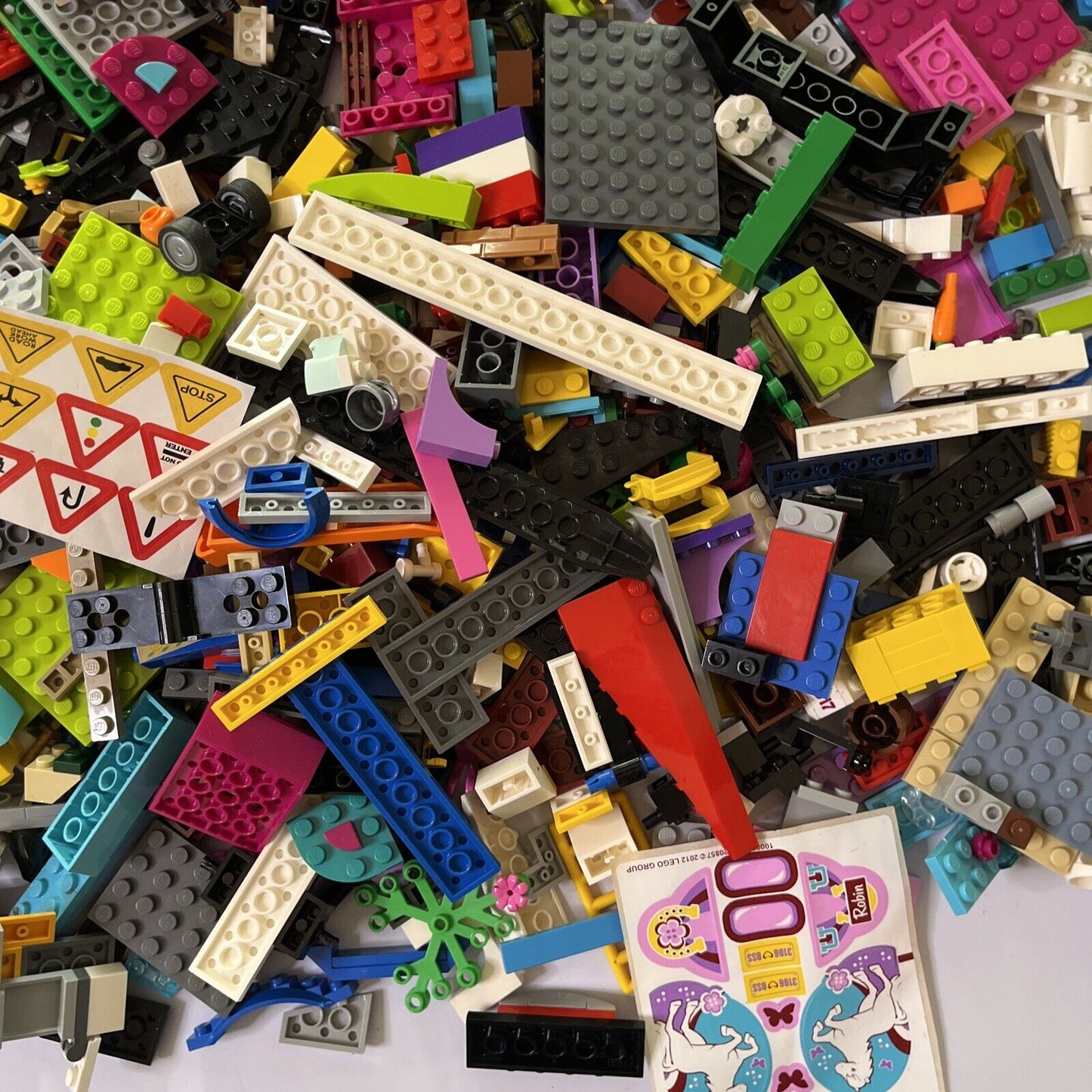 Genuine Official Authentic Lego 1.8kg Bulk Lot Bundle Friends Brick Parts