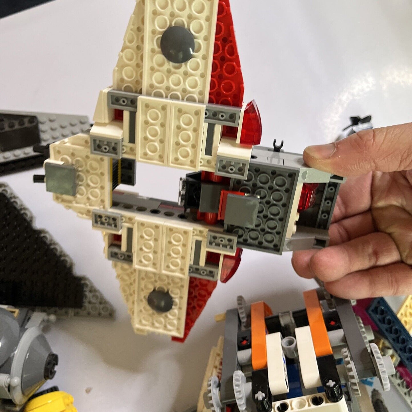 Genuine Authentic Lego 1.3kg Bulk Lot Vehicles Technic Car Space Station