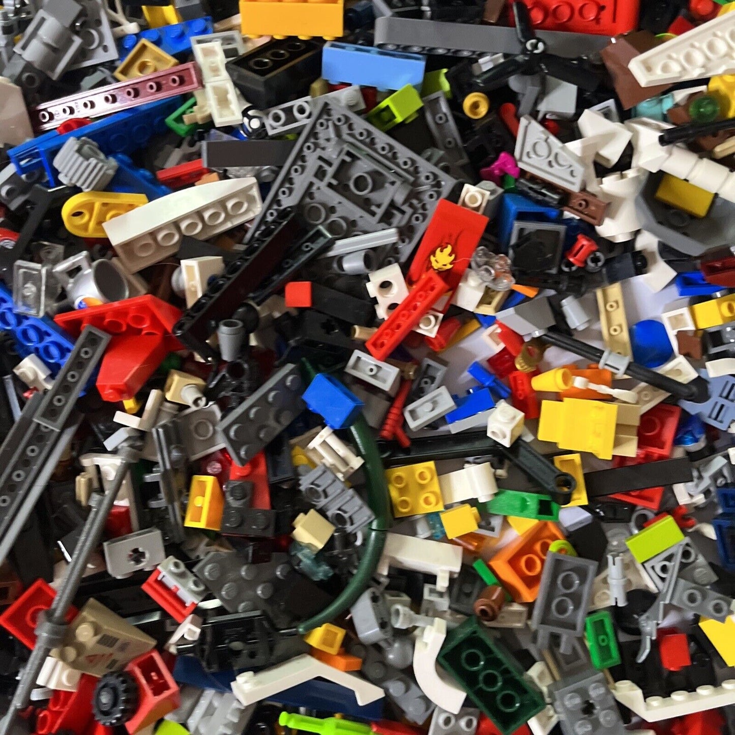 Genuine Lego 1.6kg Bulk Lot Bundle Technic Police Bricks Parts