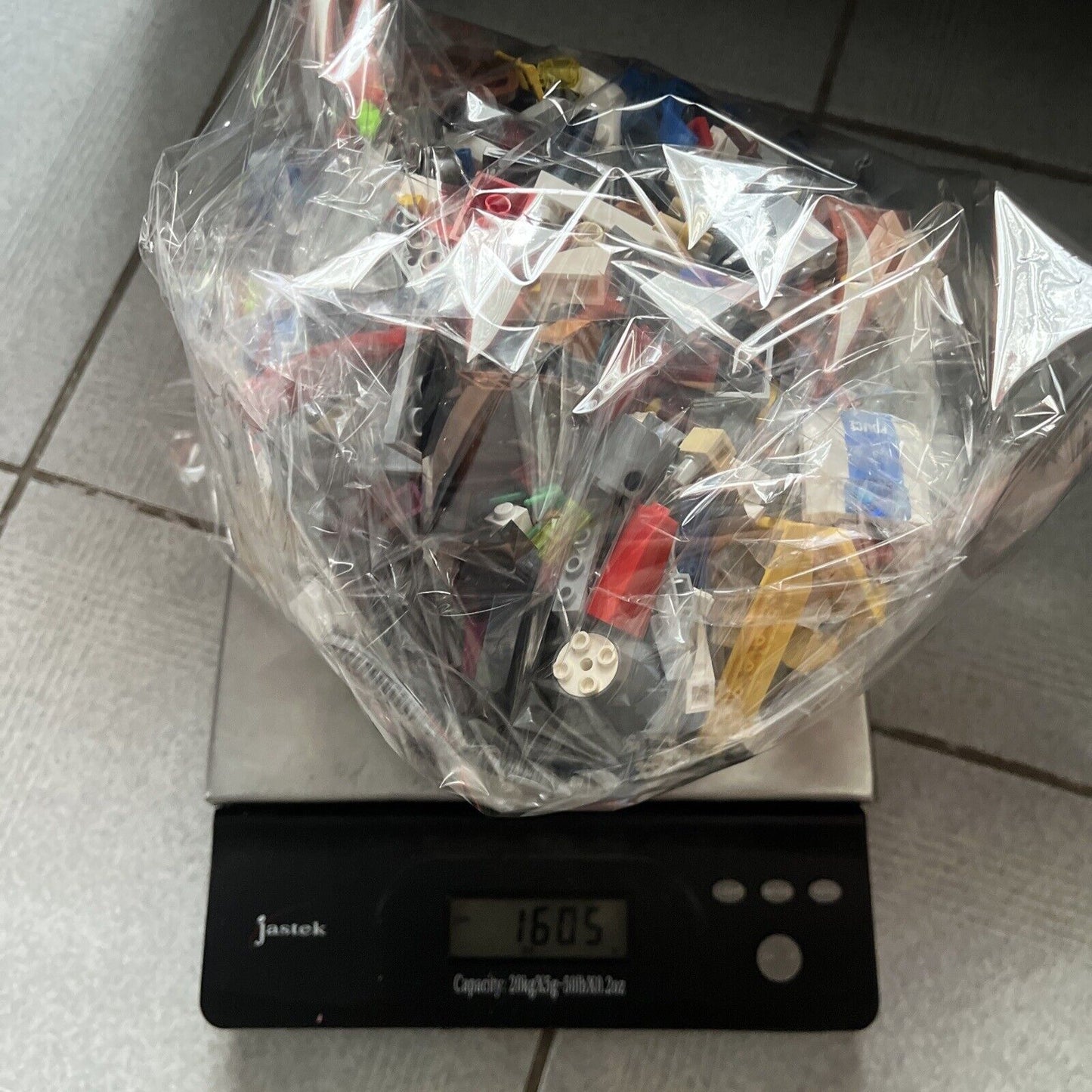 Genuine Lego 1.6kg Bulk Lot Bundle Technic Police Bricks Parts