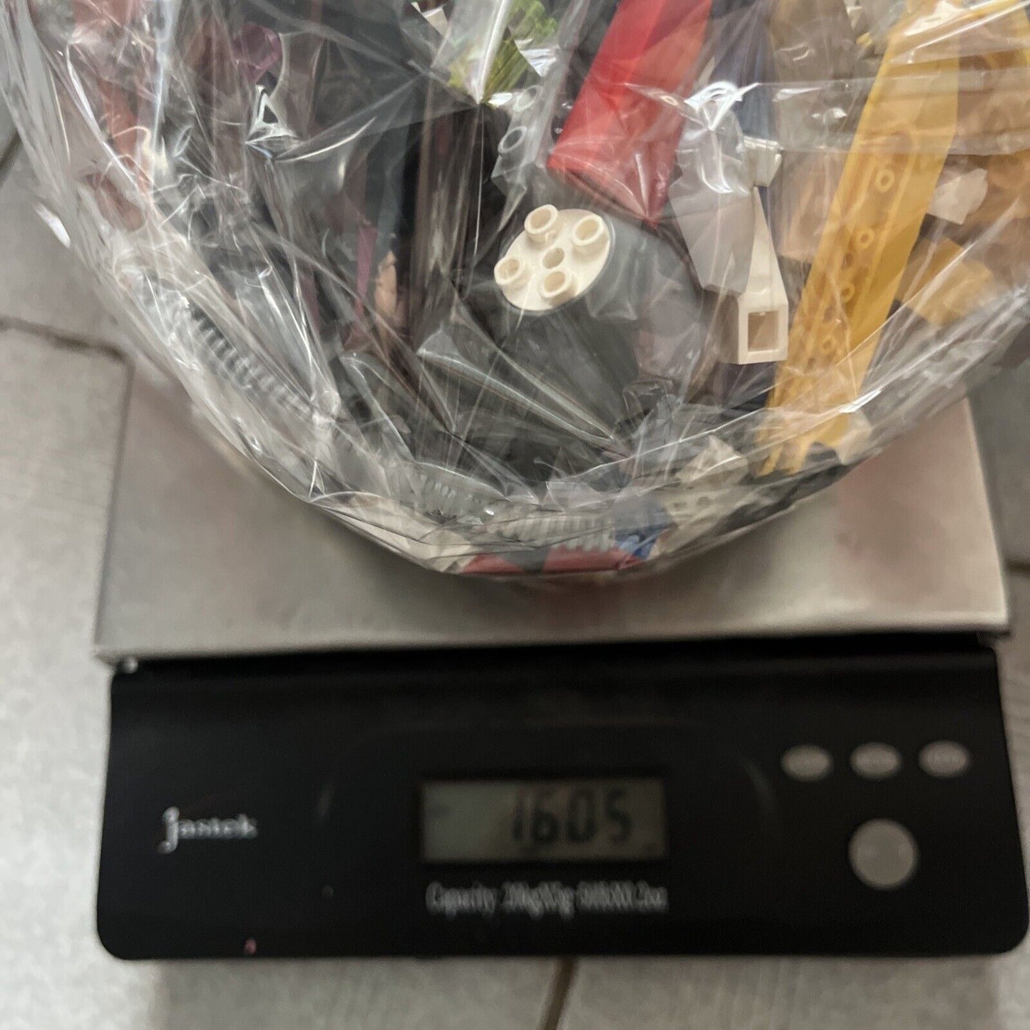 Genuine Lego 1.6kg Bulk Lot Bundle Technic Police Bricks Parts