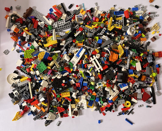 Genuine Official Lego 2.1kg Bulk Lot Bundle Technic Police Bricks Pieces