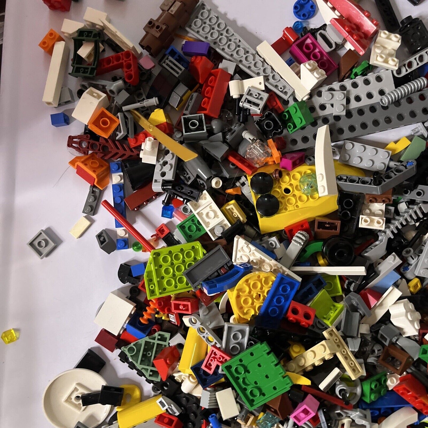 Genuine Official Lego 2.1kg Bulk Lot Bundle Technic Police Bricks Pieces