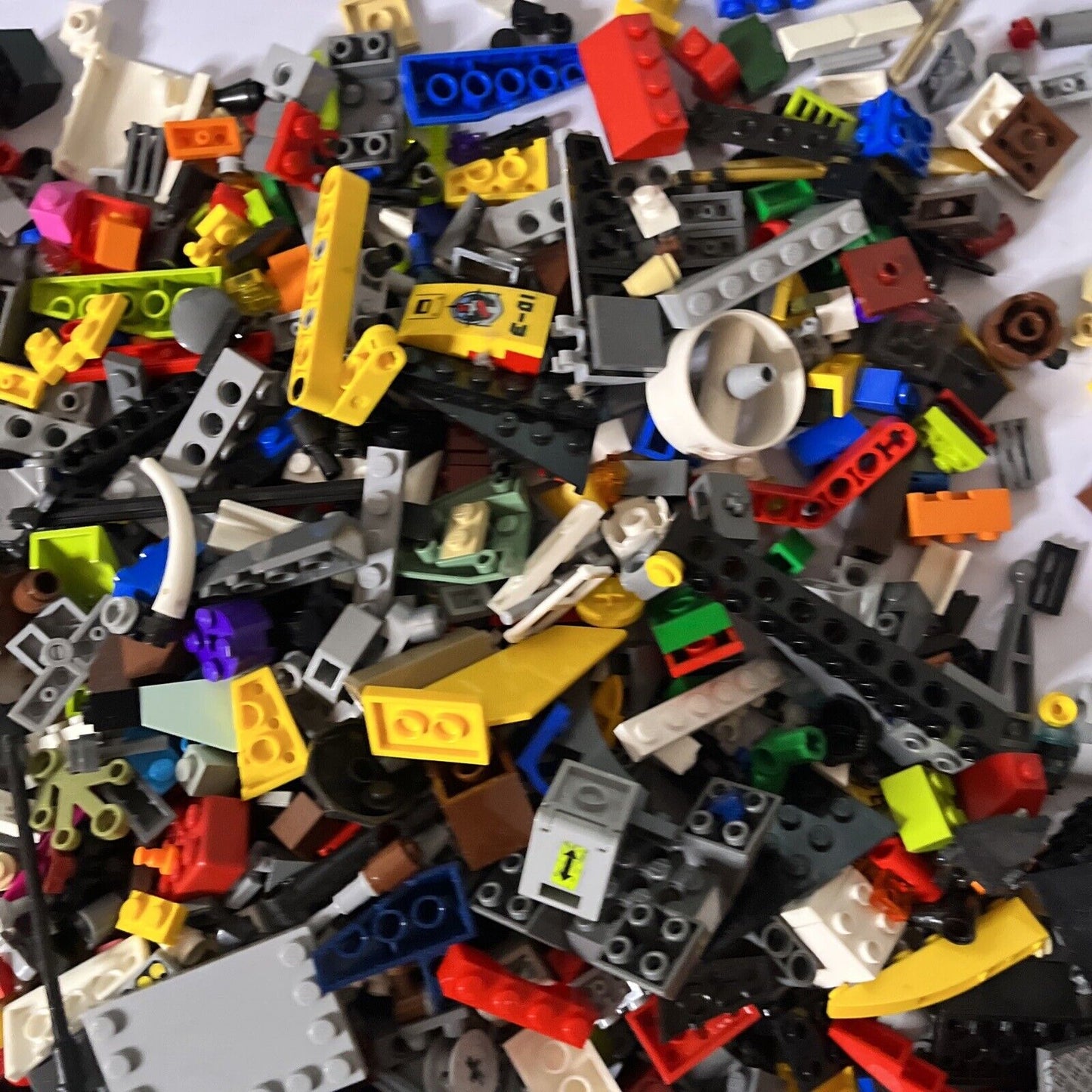 Genuine Official Lego 2.1kg Bulk Lot Bundle Technic Police Bricks Pieces