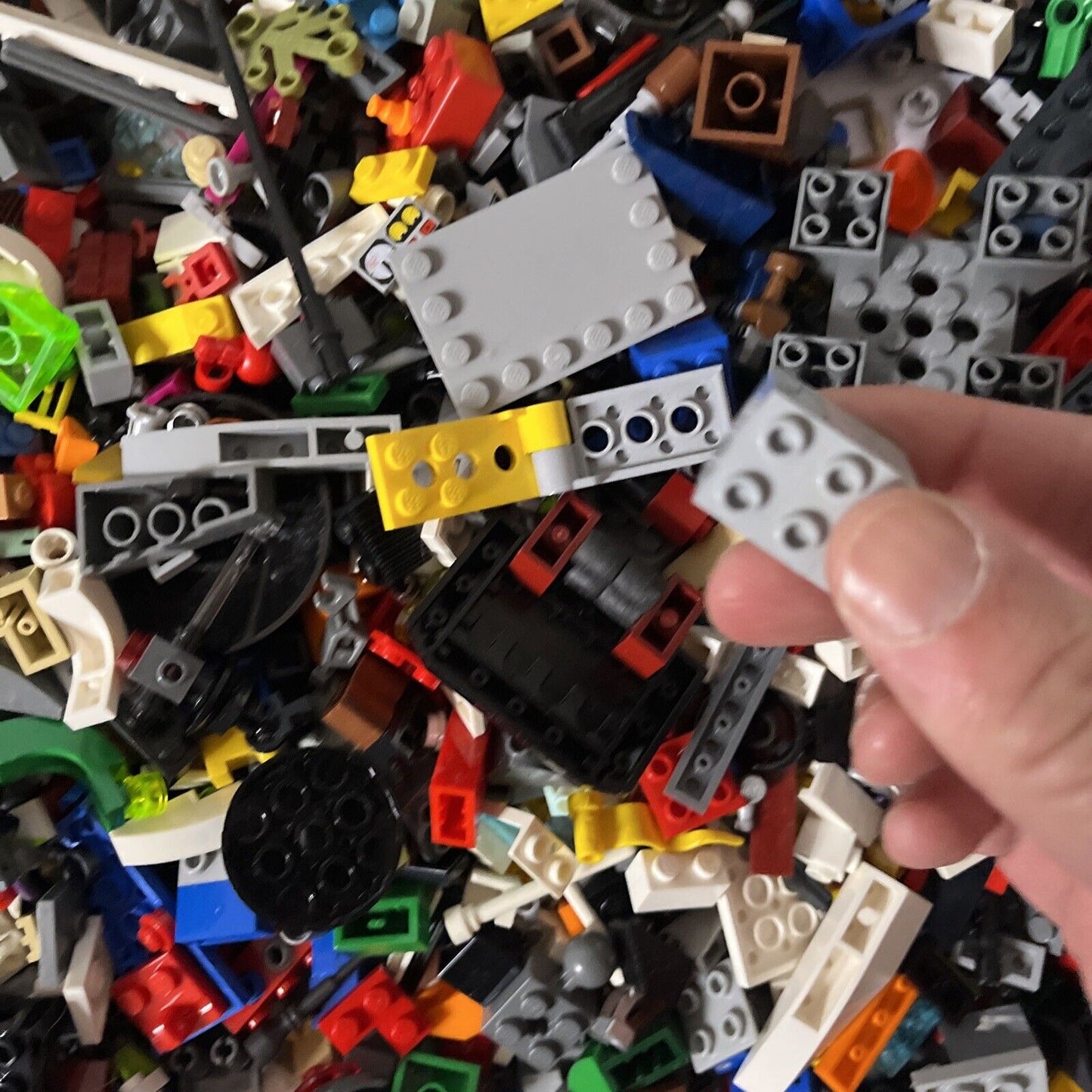 Genuine Official Lego 2.1kg Bulk Lot Bundle Technic Police Bricks Pieces