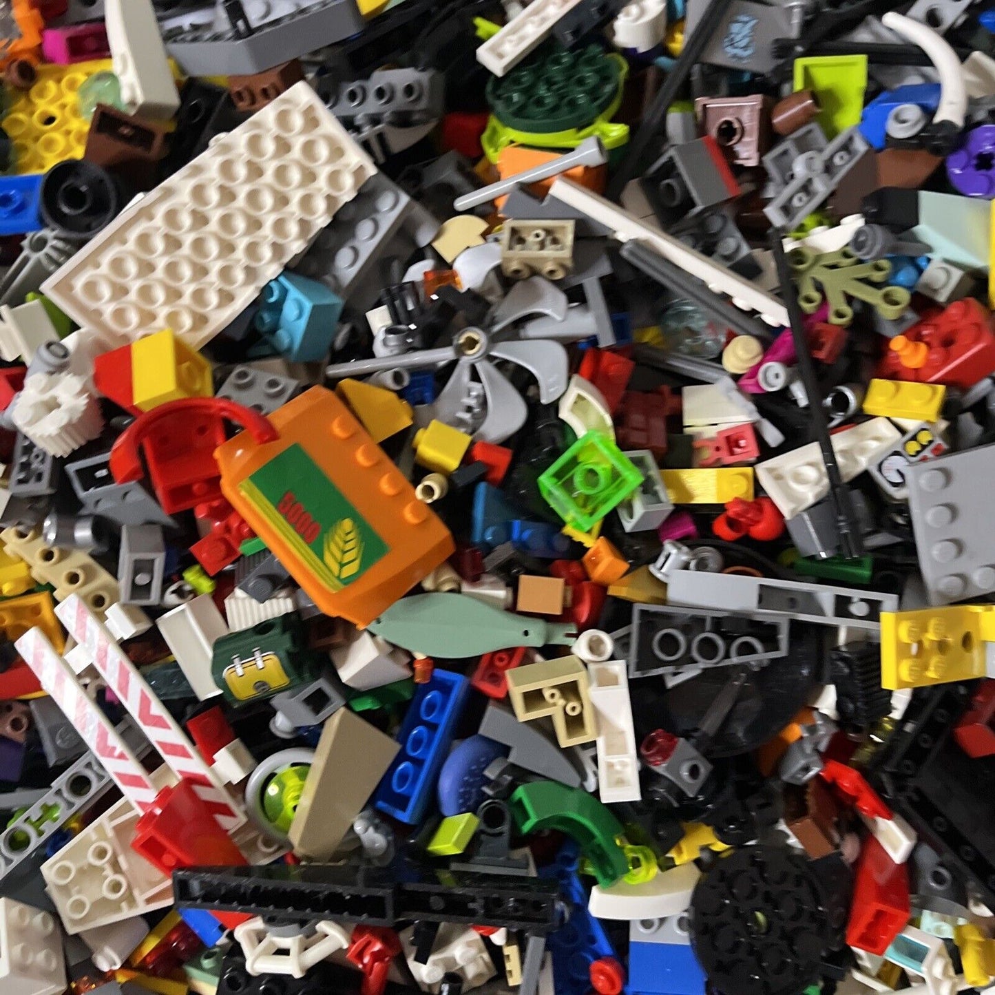 Genuine Official Lego 2.1kg Bulk Lot Bundle Technic Police Bricks Pieces