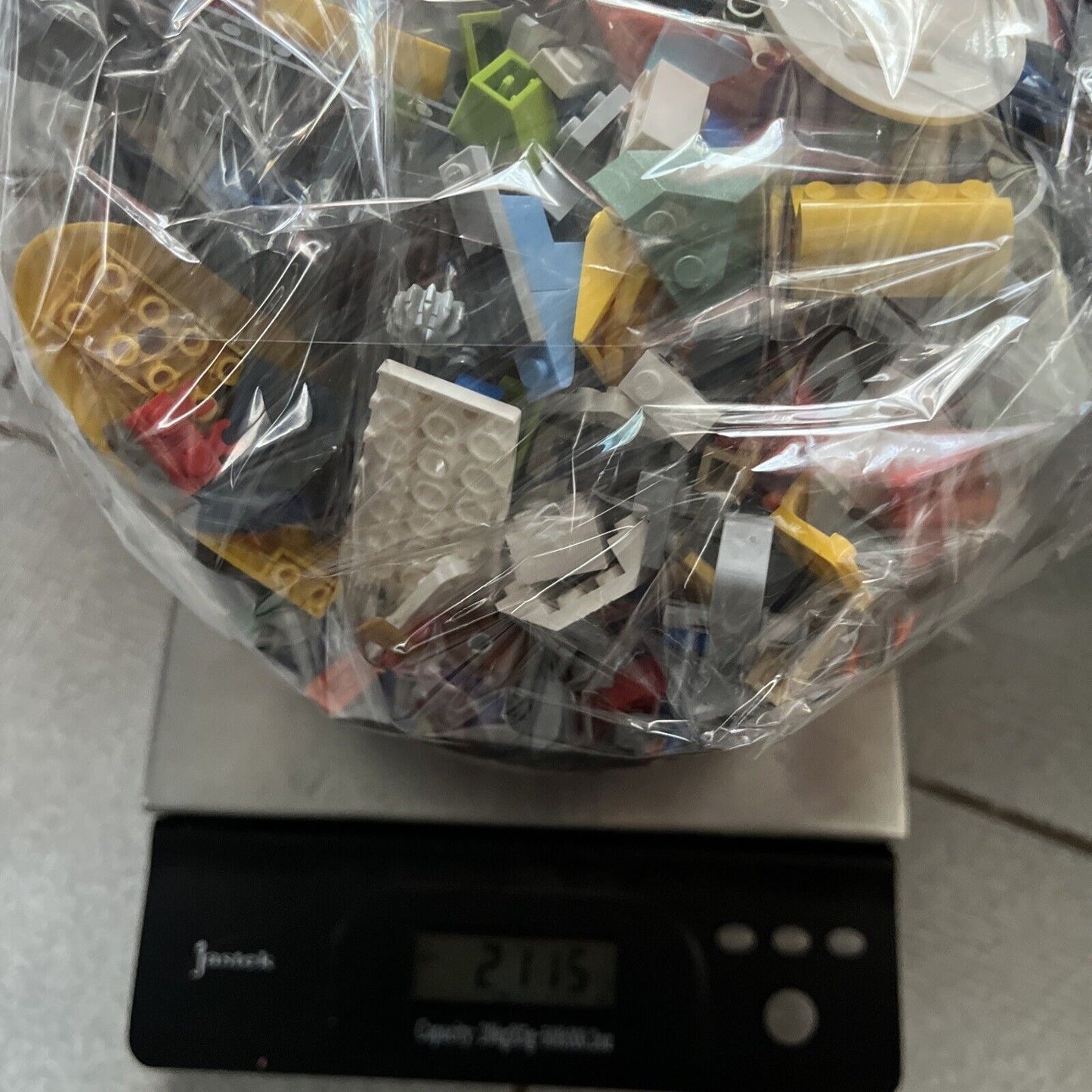 Genuine Official Lego 2.1kg Bulk Lot Bundle Technic Police Bricks Pieces