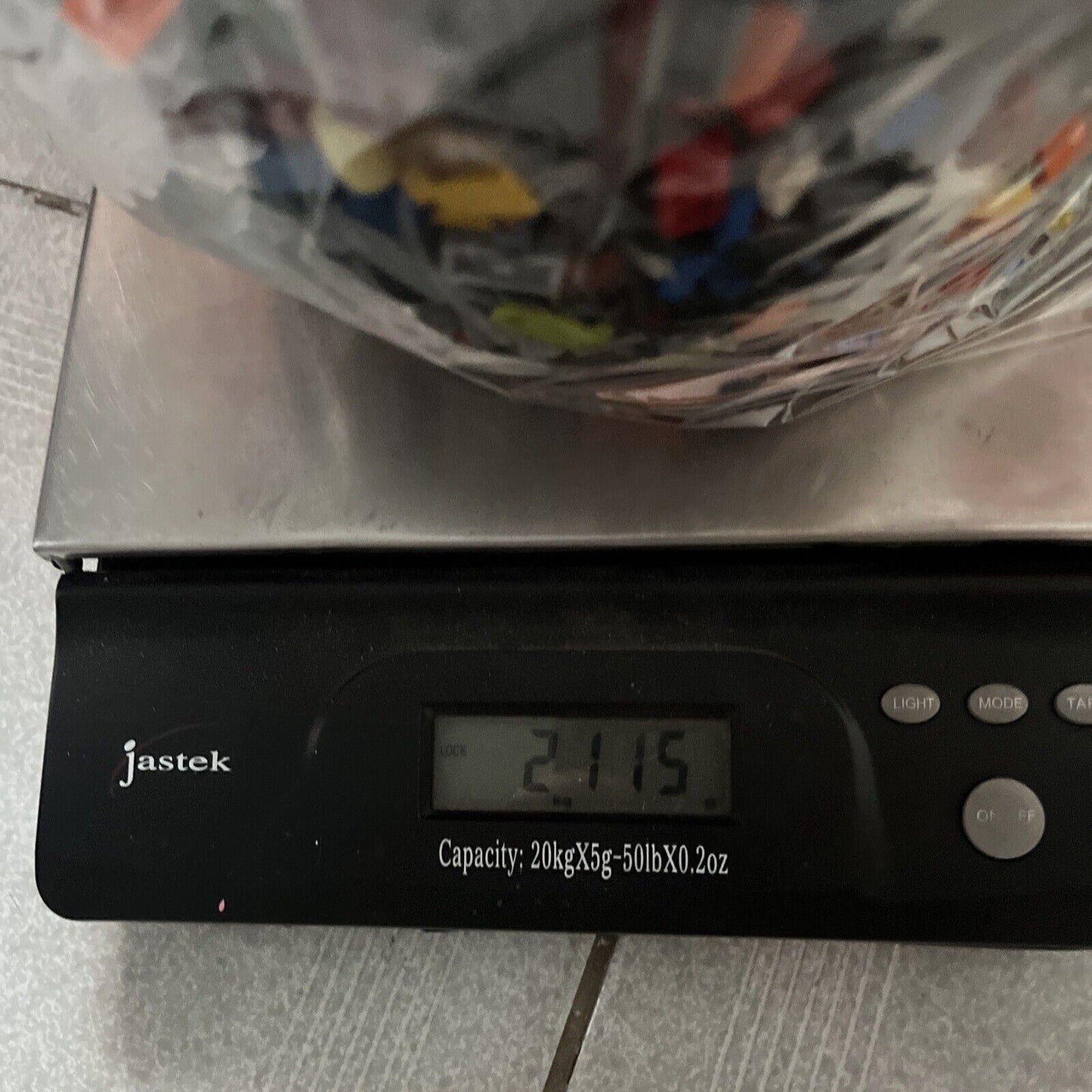 Genuine Official Lego 2.1kg Bulk Lot Bundle Technic Police Bricks Pieces