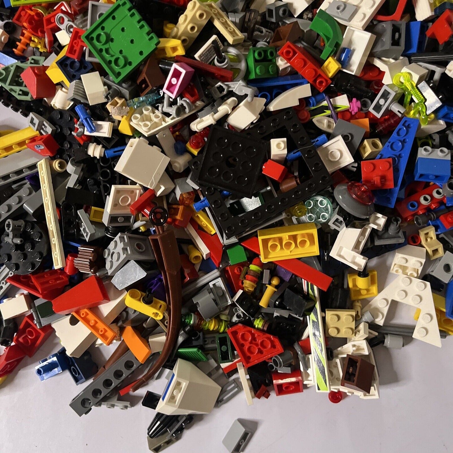 Genuine Official Lego 2.1kg Bulk Lot Bundle Technic Police Bricks Pieces