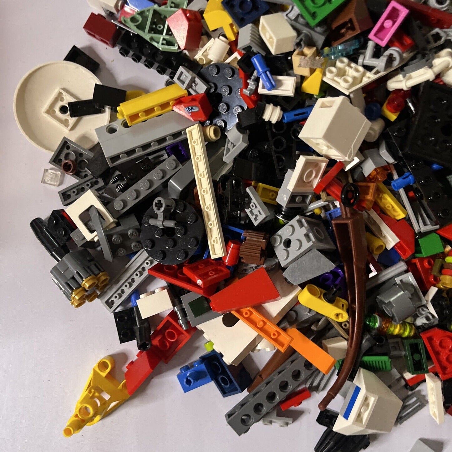 Genuine Official Lego 2.1kg Bulk Lot Bundle Technic Police Bricks Pieces