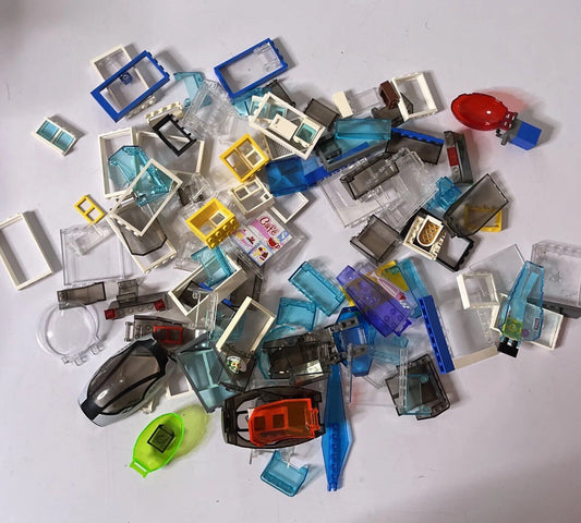 Genuine Official Lego 450g Bulk Lot Bundle Windows Doors