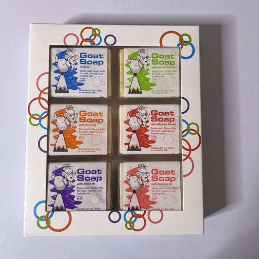 *New Sealed* Goat Soap 6-Piece Gift Set - Made in Australia