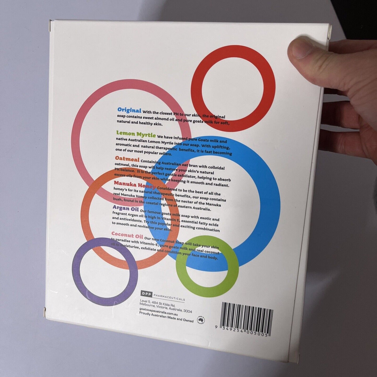 *New Sealed* Goat Soap 6-Piece Gift Set - Made in Australia