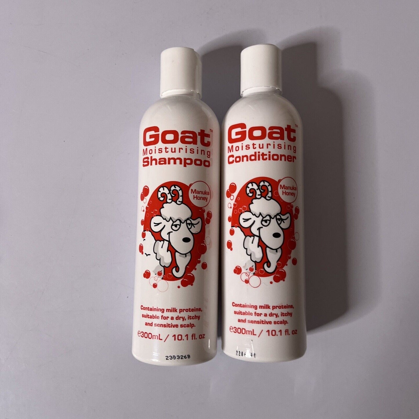 *New* Goat Moisturising Shampoo & Conditioner With Manuka Honey 300ml Australia